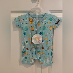 Little Sleepies Party Animal shortie 6-12